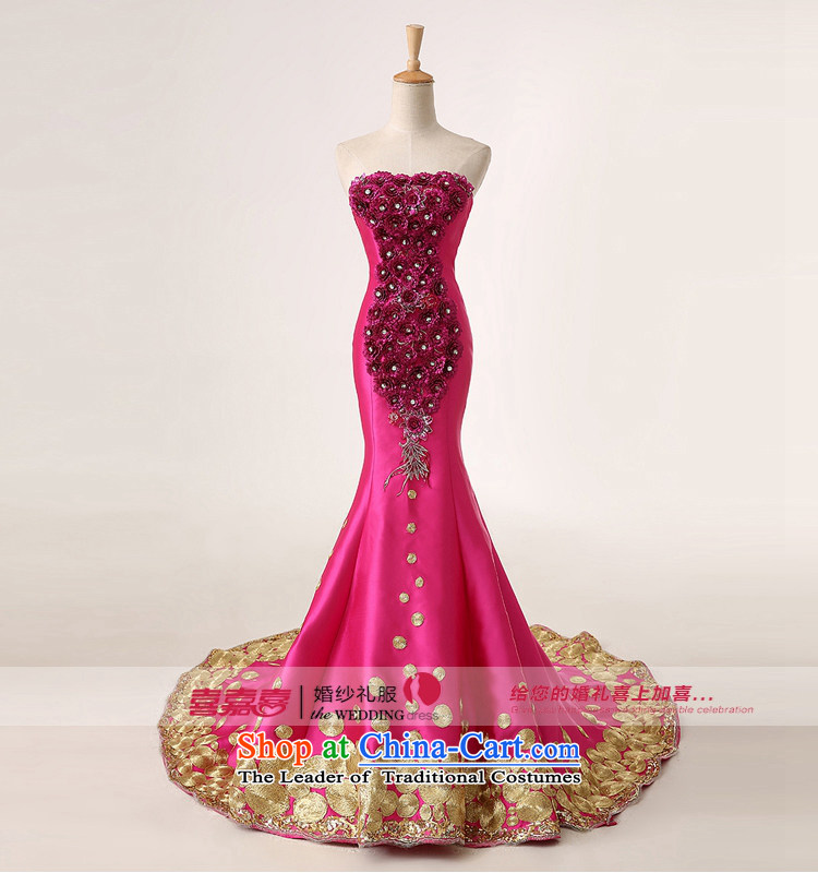 Hei Kaki 2015 New banquet dress evening dress Classic Love Mary Magdalene was chaired by annual concert chest dress skirt  DJ01 sea blue XS picture, prices, brand platters! The elections are supplied in the national character of distribution, so action, buy now enjoy more preferential! As soon as possible.