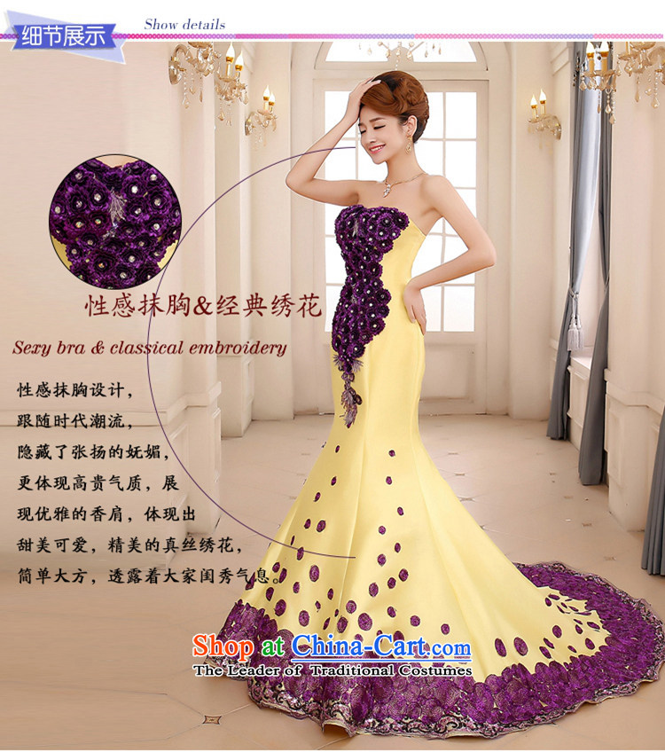 Hei Kaki 2015 New banquet dress evening dress Classic Love Mary Magdalene was chaired by annual concert chest dress skirt  DJ01 sea blue XS picture, prices, brand platters! The elections are supplied in the national character of distribution, so action, buy now enjoy more preferential! As soon as possible.