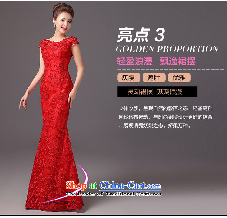 The autumn and winter 2015 new stylish bridal dresses shoulder the word 