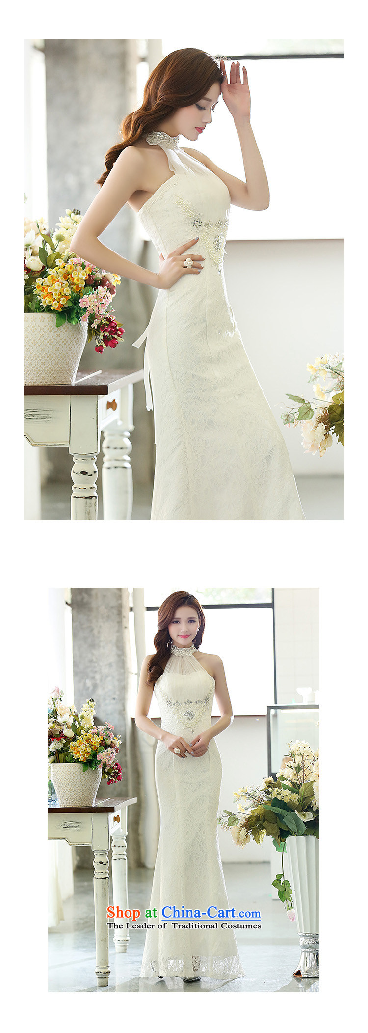 The Korean version of the stylish hang VAGANTZAR also tail wedding lace foutune straps Sau San crowsfoot wedding dresses white M1513 presided over the red L picture, prices, brand platters! The elections are supplied in the national character of distribution, so action, buy now enjoy more preferential! As soon as possible.