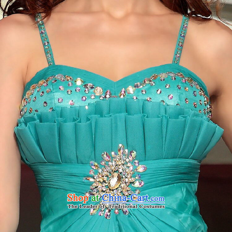 Doris Qi 2015 Spring Banquet dance evening dress annual company dress wedding dress light blue XL Photo, prices, brand platters! The elections are supplied in the national character of distribution, so action, buy now enjoy more preferential! As soon as possible.