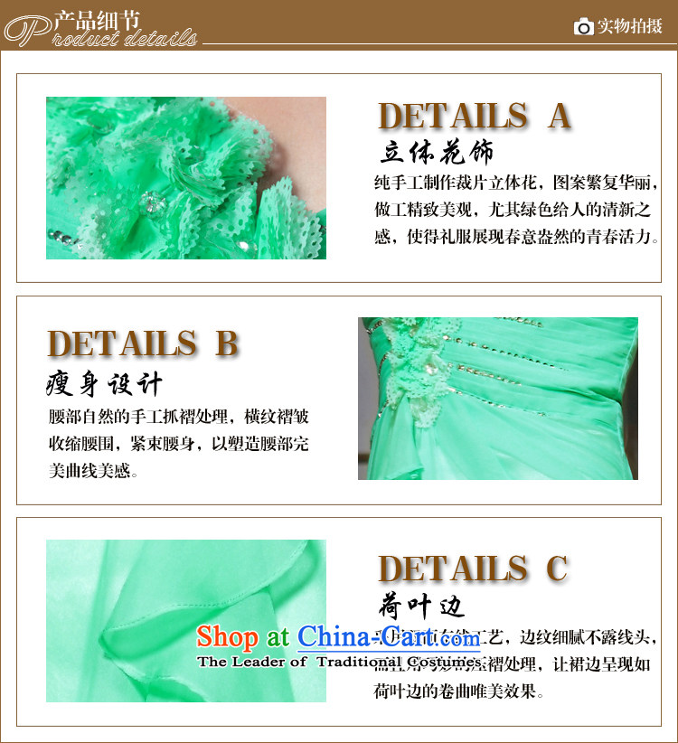 Doris Qi Occidental tail dress bride bows service, green L picture, prices, brand platters! The elections are supplied in the national character of distribution, so action, buy now enjoy more preferential! As soon as possible.