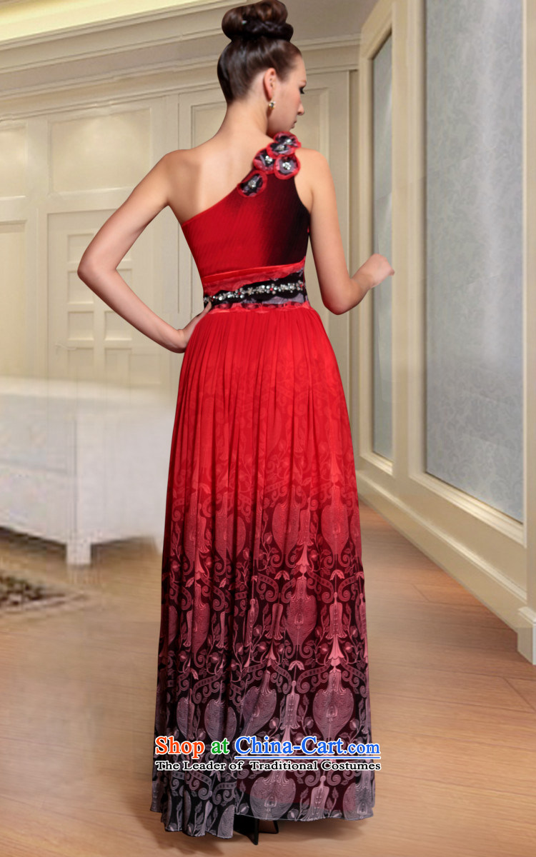 Doris Qi western dress qipao gown Annual Meeting banquet dress dress red L picture, prices, brand platters! The elections are supplied in the national character of distribution, so action, buy now enjoy more preferential! As soon as possible.