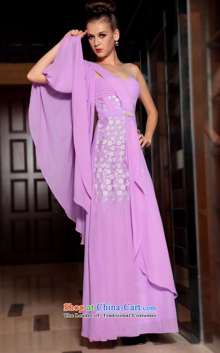 Doris Qi western dress boutique chiffon evening dresses bridal dresses Sau San dresses small light purple XXL picture, prices, brand platters! The elections are supplied in the national character of distribution, so action, buy now enjoy more preferential! As soon as possible.
