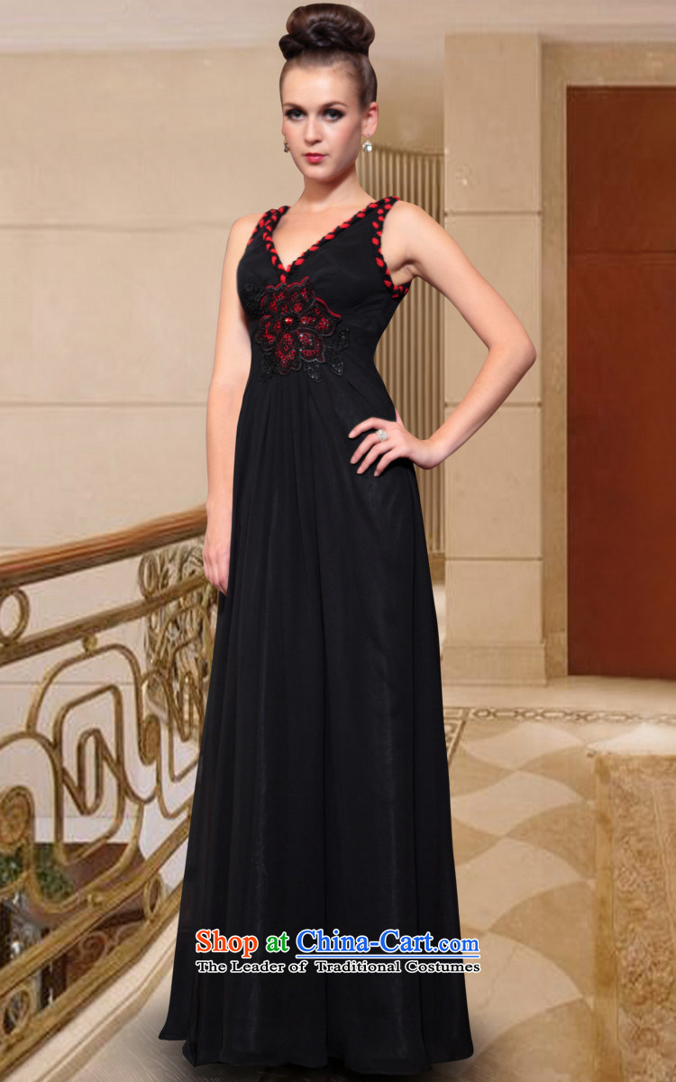 Doris Qi western dress deep black evening banquet focus to align the shoulders in a small short dress dress black M picture, prices, brand platters! The elections are supplied in the national character of distribution, so action, buy now enjoy more preferential! As soon as possible.