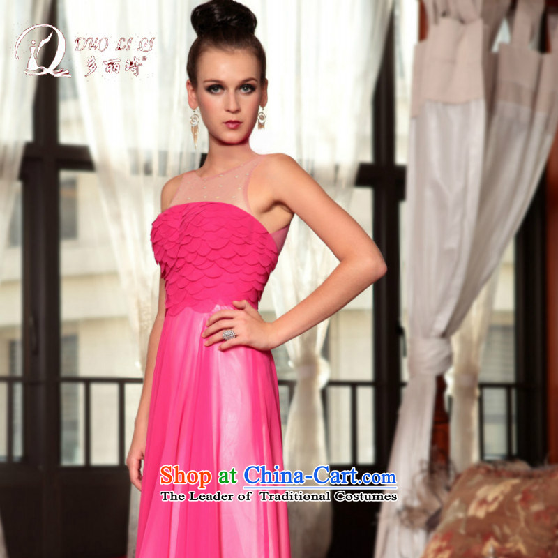 Doris Qi 2015 wedding dress sister skirt bridesmaid dress pink XL, Doris Qi (doris dress) , , , shopping on the Internet