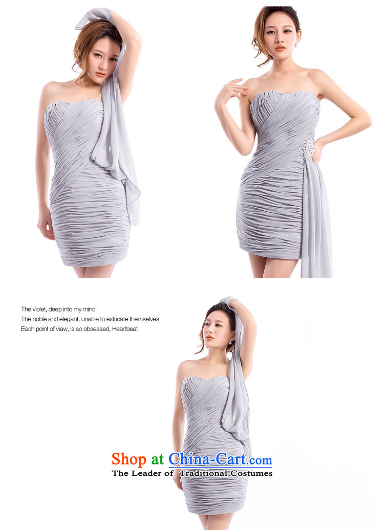 (Heung-lun's Health 2015 Spring/Summer wiping the scoops short skirt) package and theme banquets show car models dress Smoke Gray S picture, prices, brand platters! The elections are supplied in the national character of distribution, so action, buy now enjoy more preferential! As soon as possible.