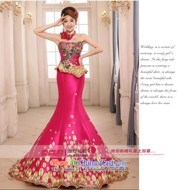 Hei Kaki 2015 New banquet dress evening dress Classic Love Mary Magdalene was chaired by annual concert chest dress skirt  DJ02 RED S picture, prices, brand platters! The elections are supplied in the national character of distribution, so action, buy now enjoy more preferential! As soon as possible.