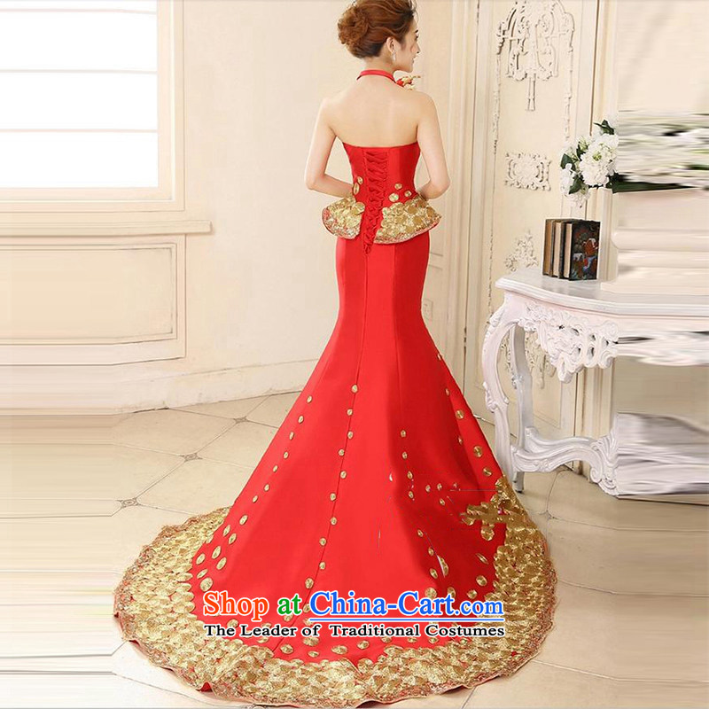 Hei Kaki 2015 New banquet dress evening dress Classic Love Mary Magdalene was chaired by annual concert chest dress skirt  DJ02 RED S, Hei Kaki shopping on the Internet has been pressed.