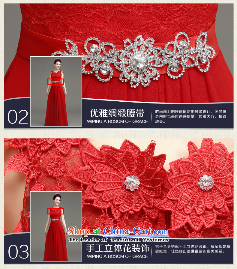 In accordance with the Netherlands varies with the 2015 Summer new bride bows Korean fashion clothing diamond slotted shoulder red long marriage dress Sau San Red S picture, prices, brand platters! The elections are supplied in the national character of distribution, so action, buy now enjoy more preferential! As soon as possible.
