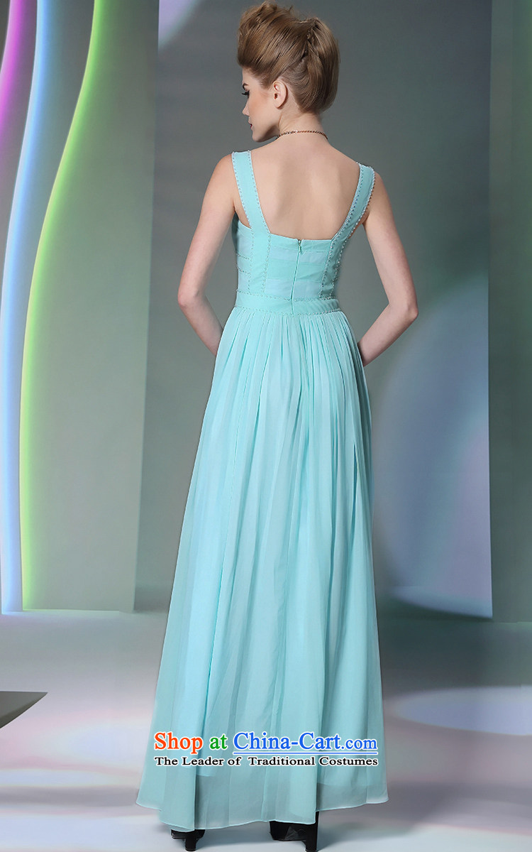 Doris Qi Western bridesmaid evening dress annual dinner dress 2014 Doris Qi sexy dress light blue L picture, prices, brand platters! The elections are supplied in the national character of distribution, so action, buy now enjoy more preferential! As soon as possible.