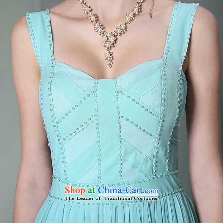 Doris Qi Western bridesmaid evening dress annual dinner dress 2014 Doris Qi sexy dress light blue L picture, prices, brand platters! The elections are supplied in the national character of distribution, so action, buy now enjoy more preferential! As soon as possible.