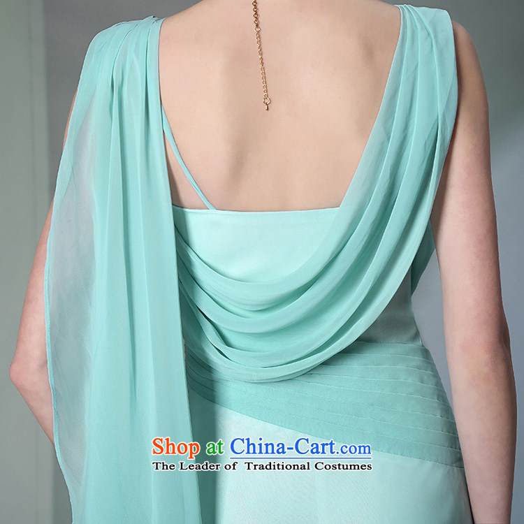 Doris Qi western dress more than 2014 Lai Ki green silk dress elegant long light blue XL Photo, prices, brand platters! The elections are supplied in the national character of distribution, so action, buy now enjoy more preferential! As soon as possible.