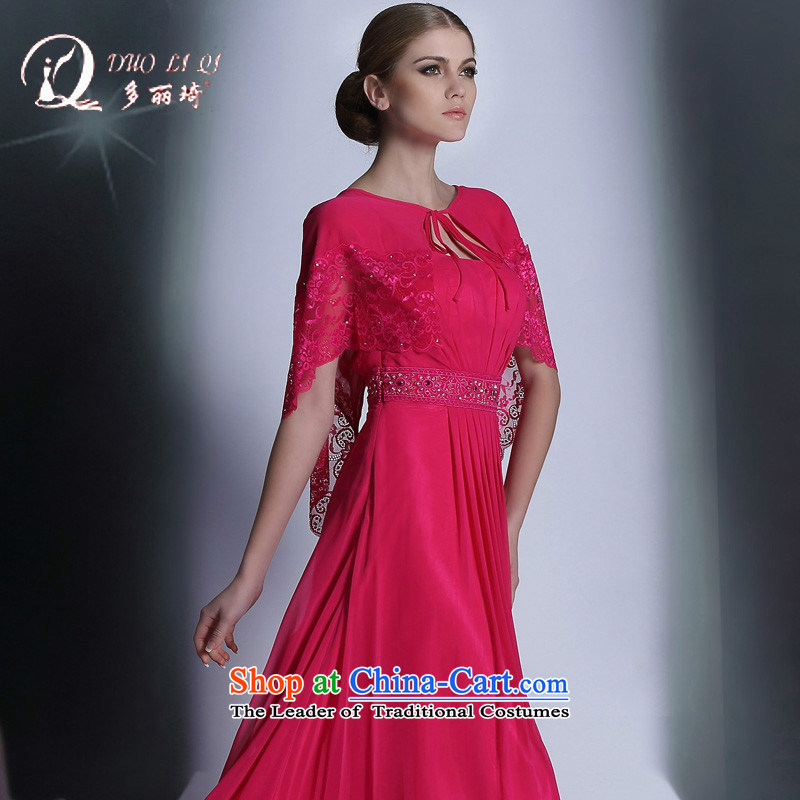 Doris Qi 2014 Doris Qi red long western dress rose , Doris Qi (doris dress) , , , shopping on the Internet