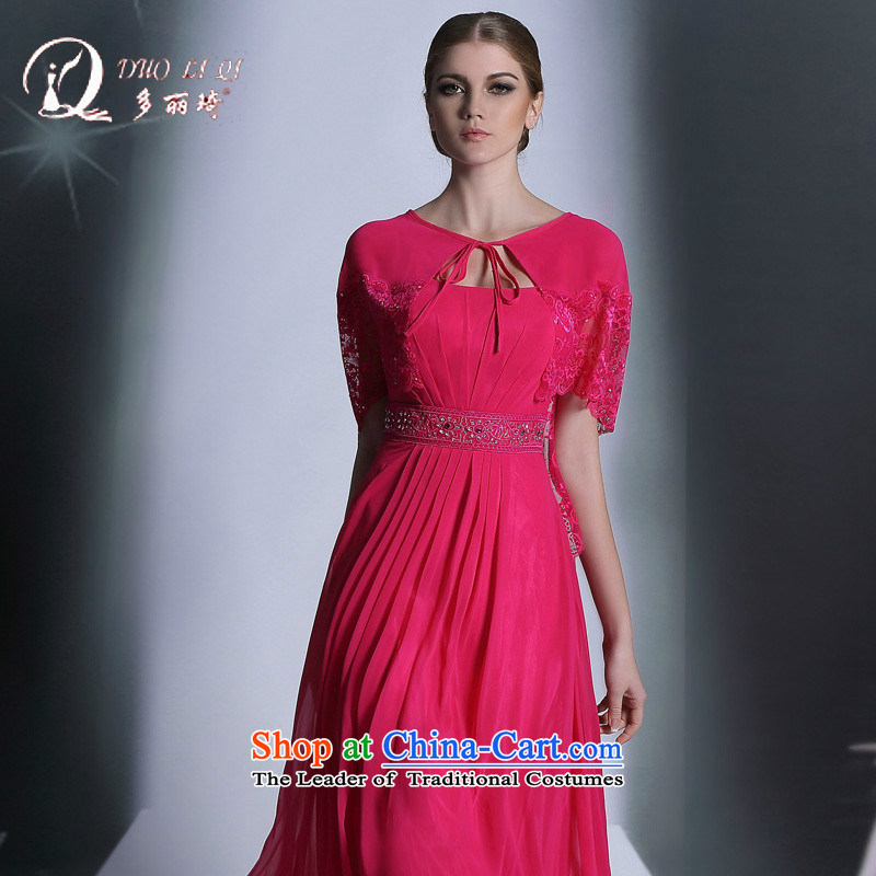 Doris Qi 2014 Doris Qi red long western dress rose , Doris Qi (doris dress) , , , shopping on the Internet