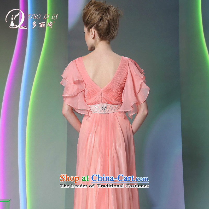 Doris Qi Xia toner Fei Fei cuff 2014 Doris Qi wedding dress pink M, Doris Qi (doris dress) , , , shopping on the Internet