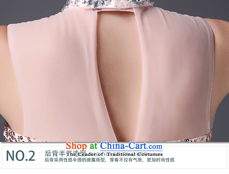 Noritsune bride 2015 wedding dresses Korean modern history to serve bows evening dress long long skirt elections, perfect curve dream crowsfoot 】 bare pink S picture, prices, brand platters! The elections are supplied in the national character of distribution, so action, buy now enjoy more preferential! As soon as possible.