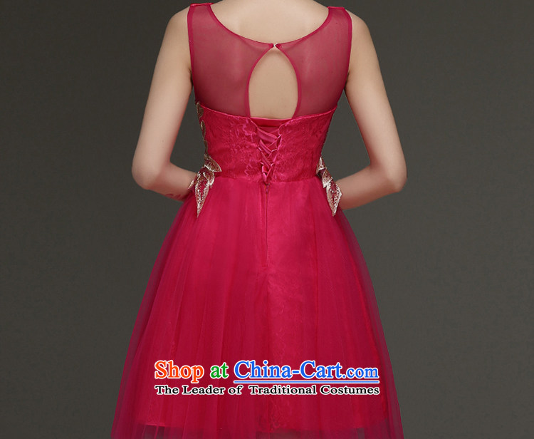 The privilege of serving-leung evening dresses 2015 new bride bows services fall short of bridesmaid dress small dress bridesmaid skirts of female Red 2XL Photo, prices, brand platters! The elections are supplied in the national character of distribution, so action, buy now enjoy more preferential! As soon as possible.