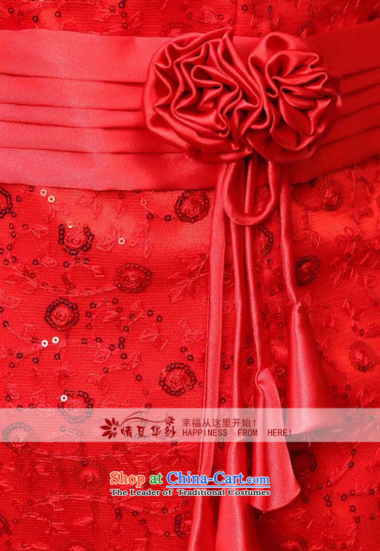 Qing Hua yarn Chinese Antique short of marriages cheongsam red lace bows services improved stylish dress spring red as the size does not accept return pictures, prices, brand platters! The elections are supplied in the national character of distribution, so action, buy now enjoy more preferential! As soon as possible.