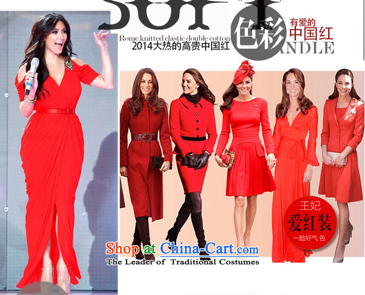 (Heung-lun's wedding dresses as soon as possible new upscale 2015 wedding dress Bridal Services wedding long drink large red evening red S picture, prices, brand platters! The elections are supplied in the national character of distribution, so action, buy now enjoy more preferential! As soon as possible.