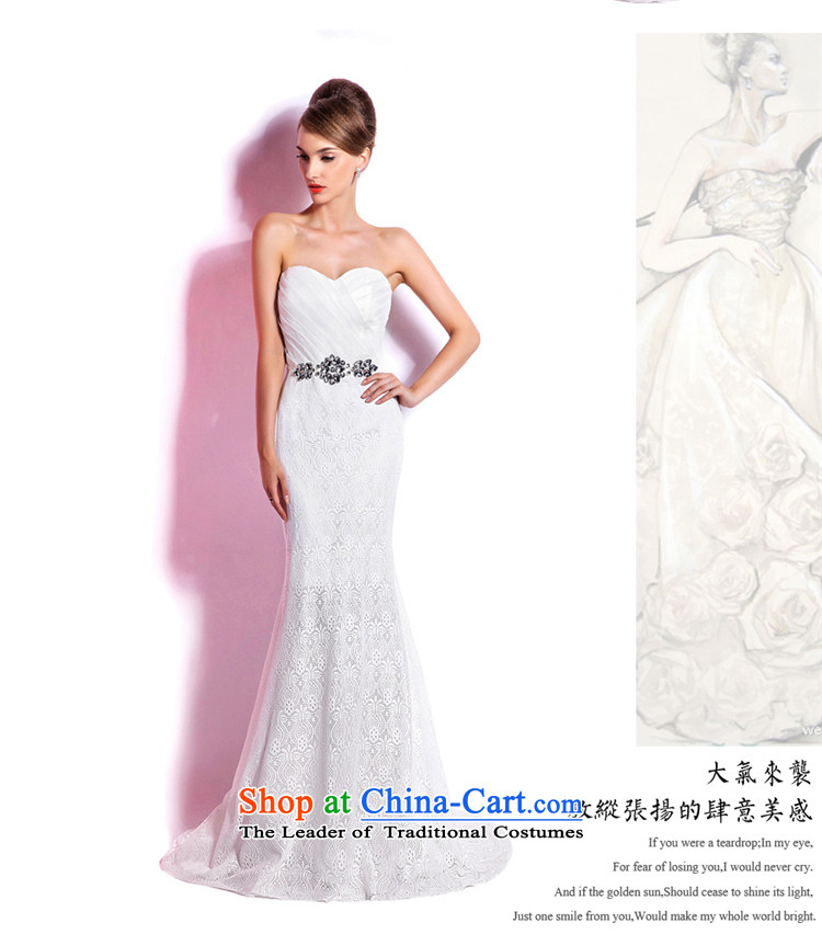 (Heung-lun's Health 2015 Spring/Summer new crowsfoot anointed chest evening banquet hosted marriages of long evening dresses reception XL Photo, prices, brand platters! The elections are supplied in the national character of distribution, so action, buy now enjoy more preferential! As soon as possible.