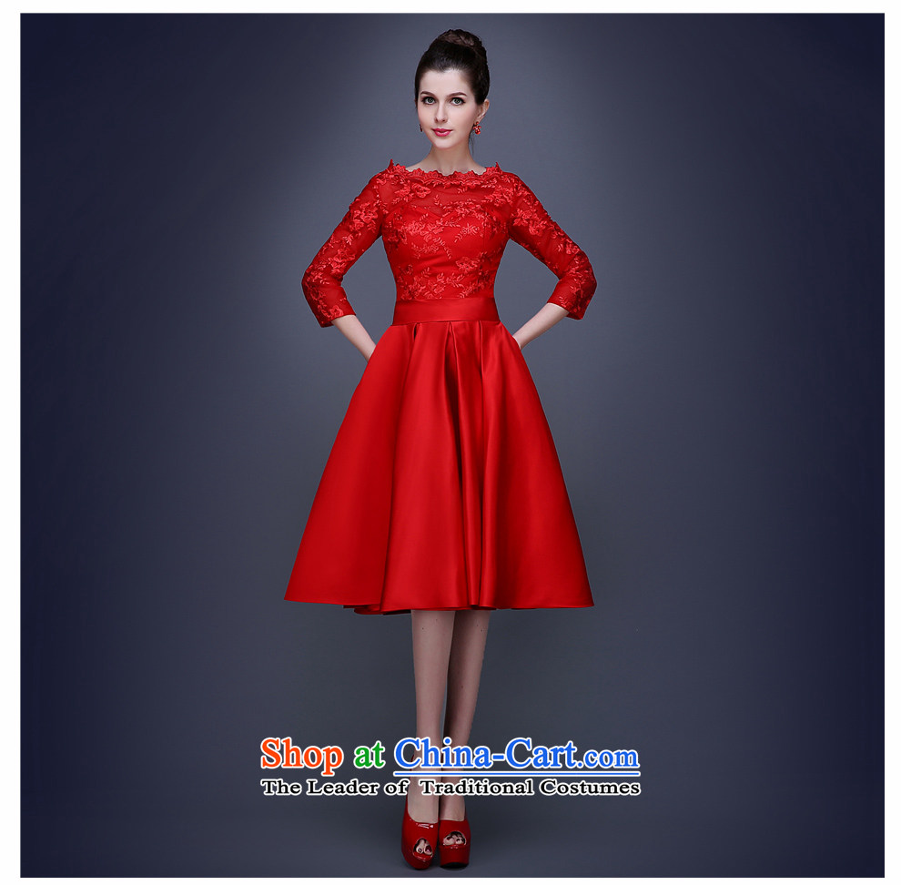 (Heung-lun, as soon as possible in the spring and summer long wedding dresses dress bridal services back door dinner drink married women's dresses back red S picture, prices, brand platters! The elections are supplied in the national character of distribution, so action, buy now enjoy more preferential! As soon as possible.