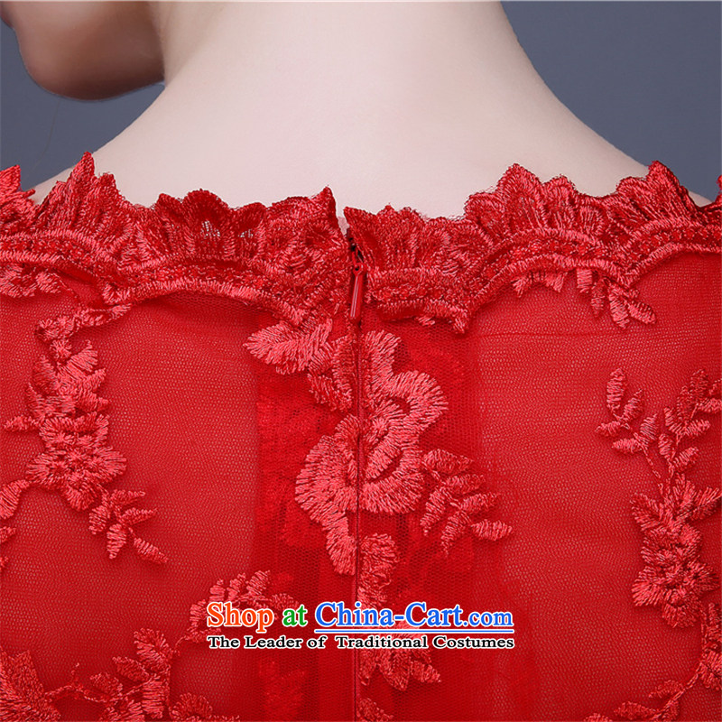(Heung-lun, as soon as possible in the spring and summer long wedding dresses dress bridal services back door dinner drink married women's dresses back -chou, red, , , , shopping on the Internet