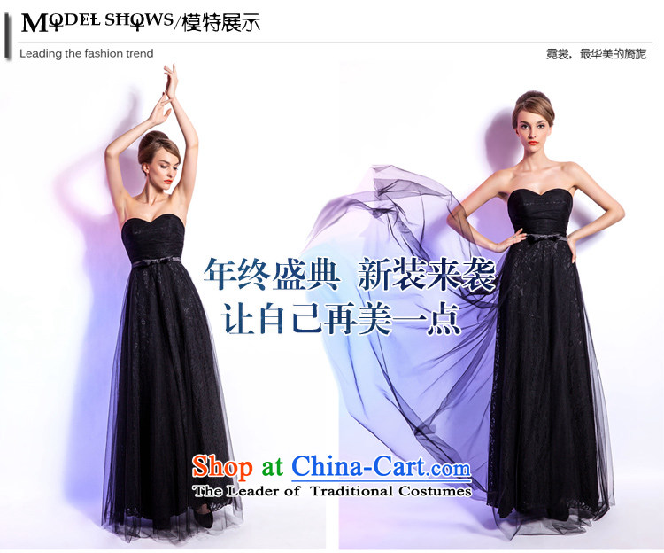 (Heung-lun's Health 2015 new western dress black and upscale chest long annual meeting of persons chairing the evening arts to meet long skirt XL Photo, prices, brand platters! The elections are supplied in the national character of distribution, so action, buy now enjoy more preferential! As soon as possible.