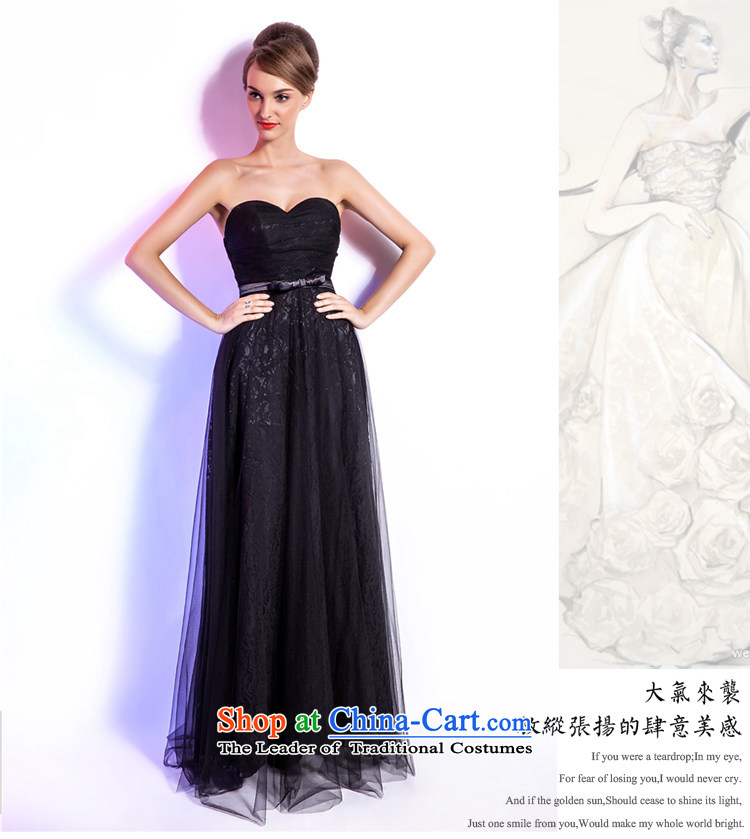 (Heung-lun's Health 2015 new western dress black and upscale chest long annual meeting of persons chairing the evening arts to meet long skirt XL Photo, prices, brand platters! The elections are supplied in the national character of distribution, so action, buy now enjoy more preferential! As soon as possible.