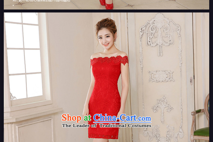 Talk to her new red brides 2015 short of qipao slotted shoulder lace crowsfoot dress bows to Sau San Xia Red XXL picture, prices, brand platters! The elections are supplied in the national character of distribution, so action, buy now enjoy more preferential! As soon as possible.