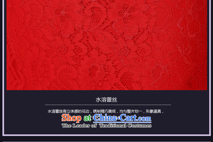Talk to her new red brides 2015 short of qipao slotted shoulder lace crowsfoot dress bows to Sau San Xia Red XXL picture, prices, brand platters! The elections are supplied in the national character of distribution, so action, buy now enjoy more preferential! As soon as possible.
