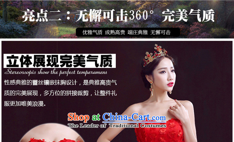 The dumping of the wedding dress bows Service Bridal 2015 Spring Red Long Chest dress Sau San video anointed thin marriage bows services red L picture, prices, brand platters! The elections are supplied in the national character of distribution, so action, buy now enjoy more preferential! As soon as possible.