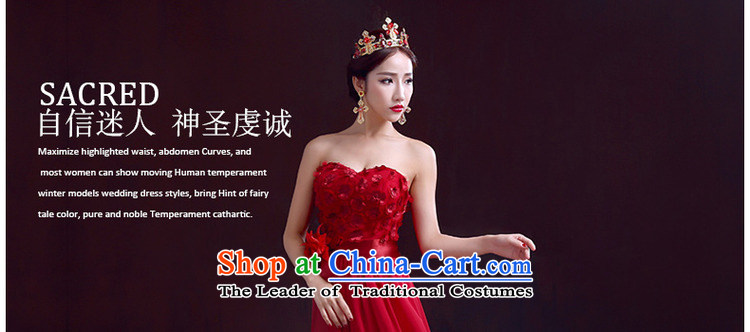 The dumping of the wedding dress bows Service Bridal 2015 Spring Red Long Chest dress Sau San video anointed thin marriage bows services red L picture, prices, brand platters! The elections are supplied in the national character of distribution, so action, buy now enjoy more preferential! As soon as possible.
