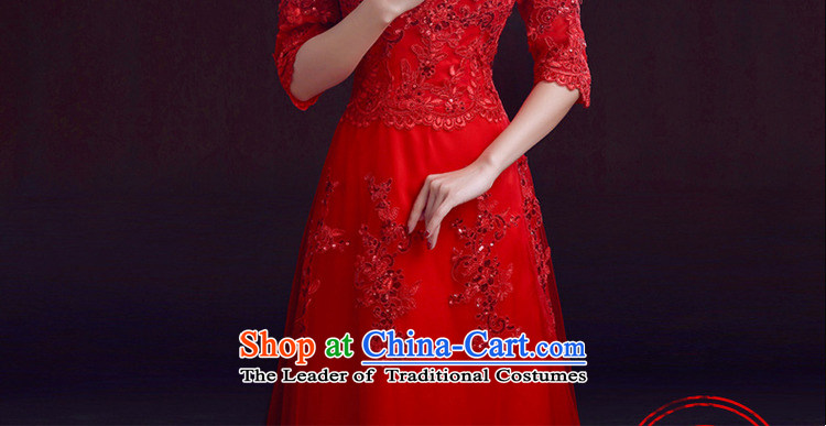 Red in the summer of 2015, serving drink one field shoulder brides cuff wedding dresses and slender, red video, pictures, prices, XL brand platters! The elections are supplied in the national character of distribution, so action, buy now enjoy more preferential! As soon as possible.