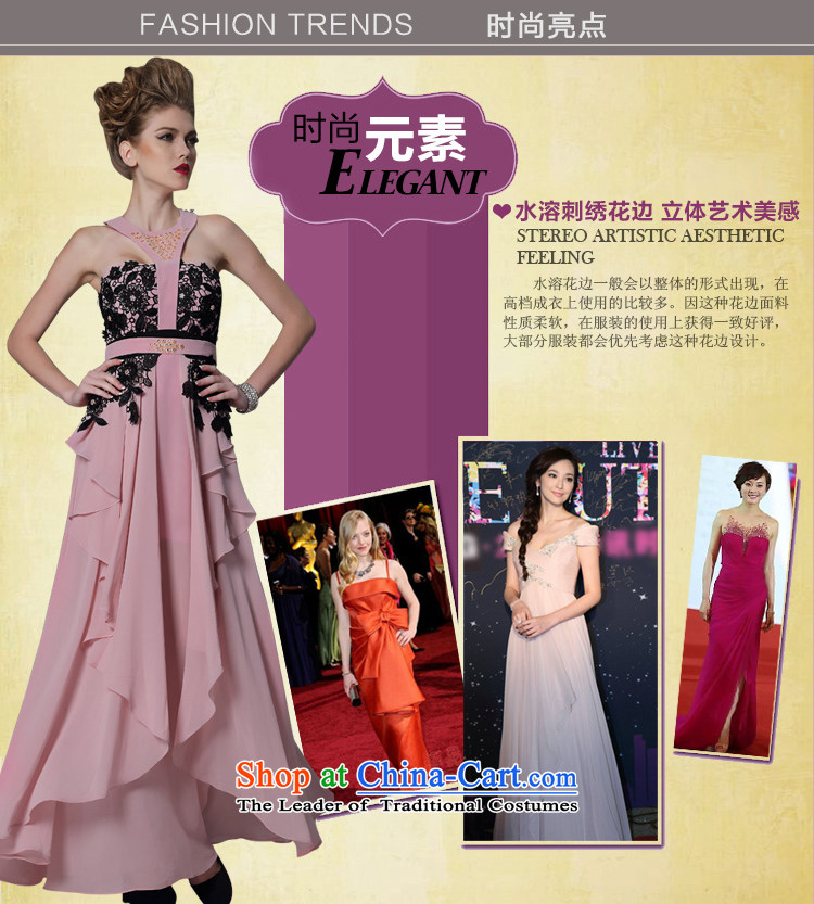 Doris Qi western dress Red Carpet to drag dress 2014 Doris Qi new annual Christmas dinner dress pink XL Photo, prices, brand platters! The elections are supplied in the national character of distribution, so action, buy now enjoy more preferential! As soon as possible.