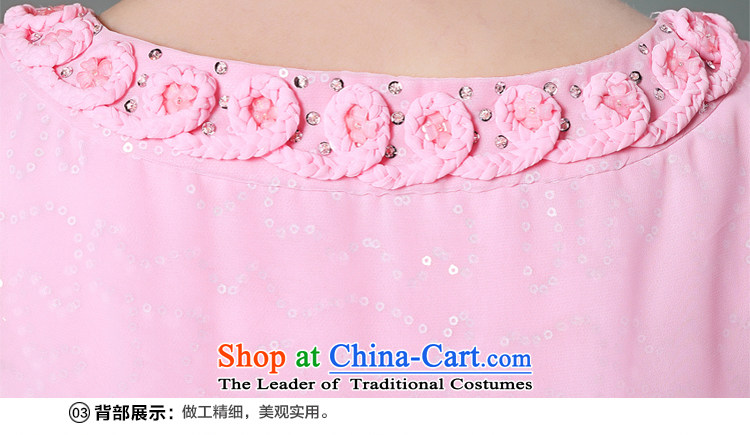 Doris Qi Bubblegum Pink flowers shawl evening dresses bridesmaid dress Hot Sales for 2014 small pink dresses embroidery marriage L picture, prices, brand platters! The elections are supplied in the national character of distribution, so action, buy now enjoy more preferential! As soon as possible.