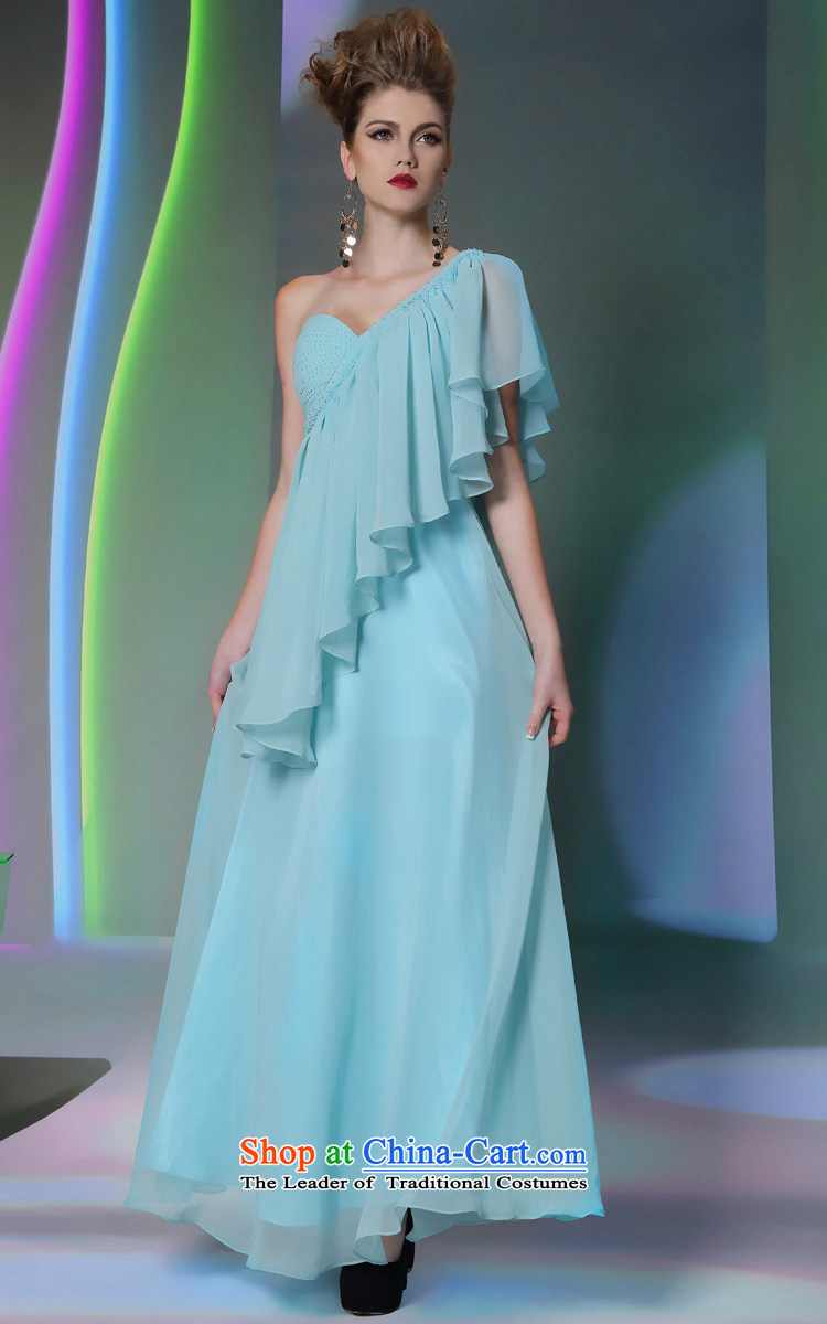 Doris Qi Bohemia, long blue dress 2014 show moderator dress of autumn and winter sky blue dress XL Photo, prices, brand platters! The elections are supplied in the national character of distribution, so action, buy now enjoy more preferential! As soon as possible.