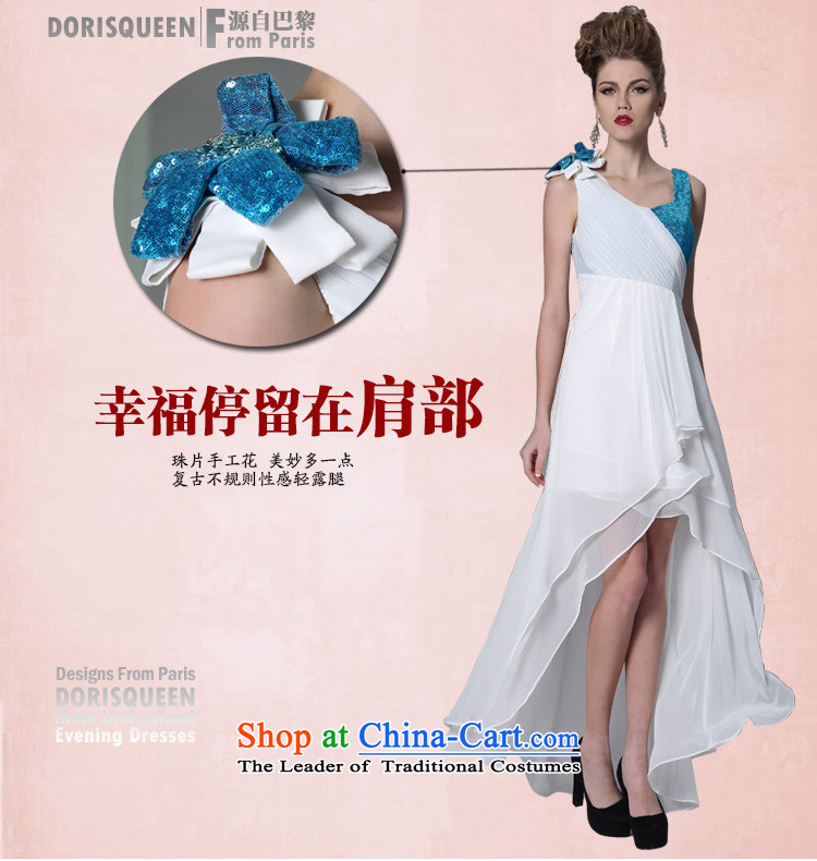 Doris Qi western dress white chiffon bows before marriage Dress Short long after dinner gatherings with dress White M picture, prices, brand platters! The elections are supplied in the national character of distribution, so action, buy now enjoy more preferential! As soon as possible.