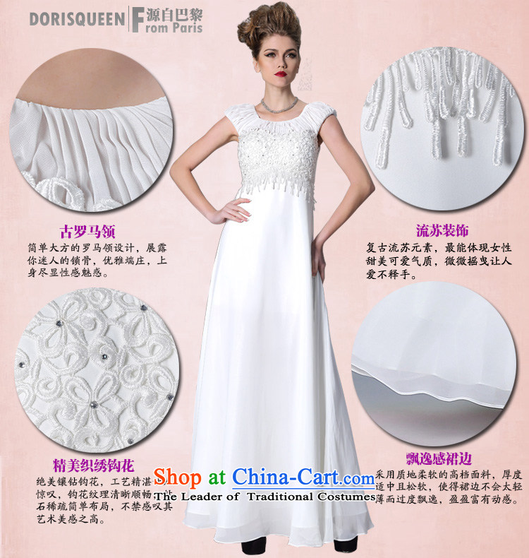 Doris Qi western dress edging white mother of pregnant women dress White M picture, prices, brand platters! The elections are supplied in the national character of distribution, so action, buy now enjoy more preferential! As soon as possible.