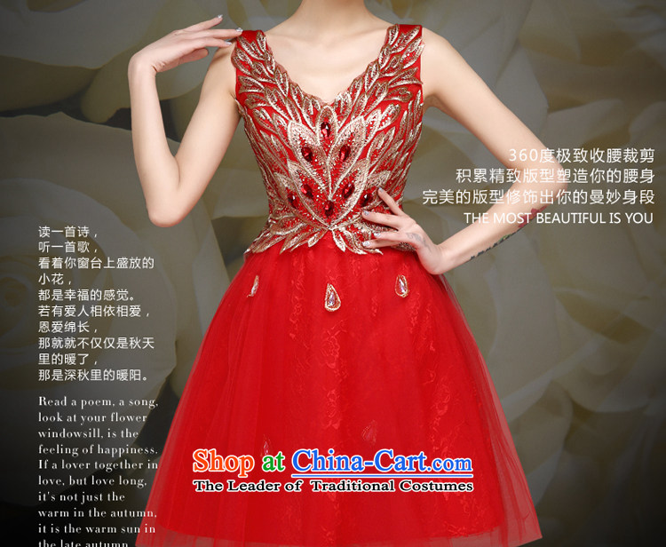 The privilege of serving-leung evening dresses 2015 new bride dress bows services fall short of Female dress small marriage, sister skirt Red 2XL Photo, prices, brand platters! The elections are supplied in the national character of distribution, so action, buy now enjoy more preferential! As soon as possible.