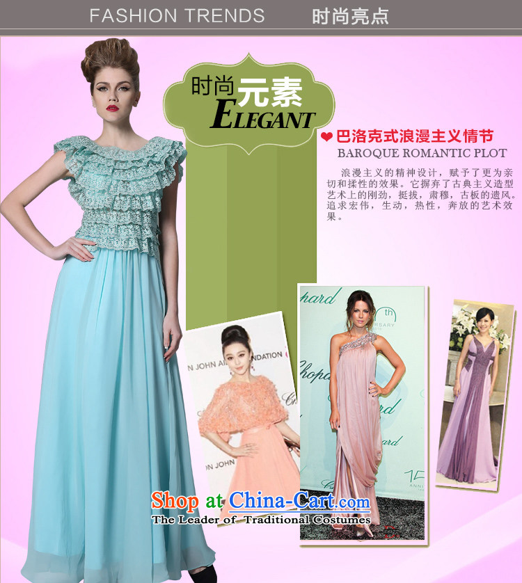 Doris Qi 2014 Western dress lovely cakes storey blue dress banquet dress skyblue S picture, prices, brand platters! The elections are supplied in the national character of distribution, so action, buy now enjoy more preferential! As soon as possible.