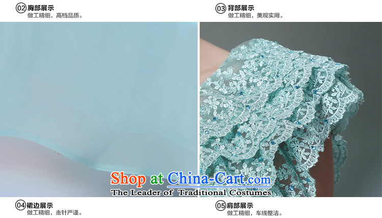 Doris Qi 2014 Western dress lovely cakes storey blue dress banquet dress skyblue S picture, prices, brand platters! The elections are supplied in the national character of distribution, so action, buy now enjoy more preferential! As soon as possible.