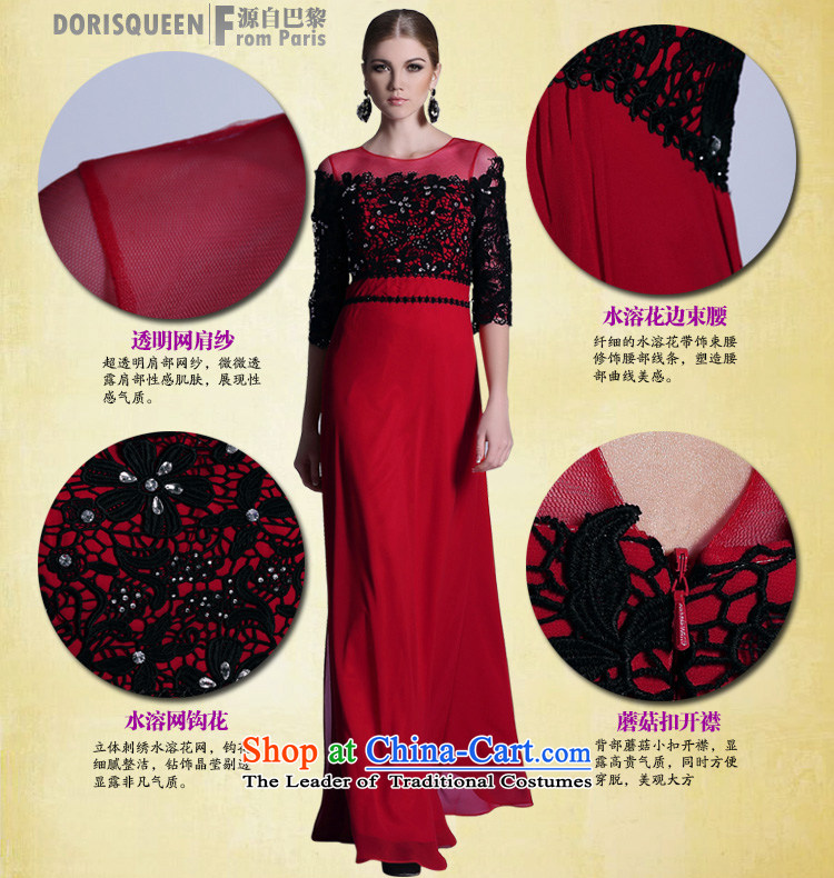 Western dress in red and black color plane collision cuff evening dress western style original dress winter bows services red L picture, prices, brand platters! The elections are supplied in the national character of distribution, so action, buy now enjoy more preferential! As soon as possible.