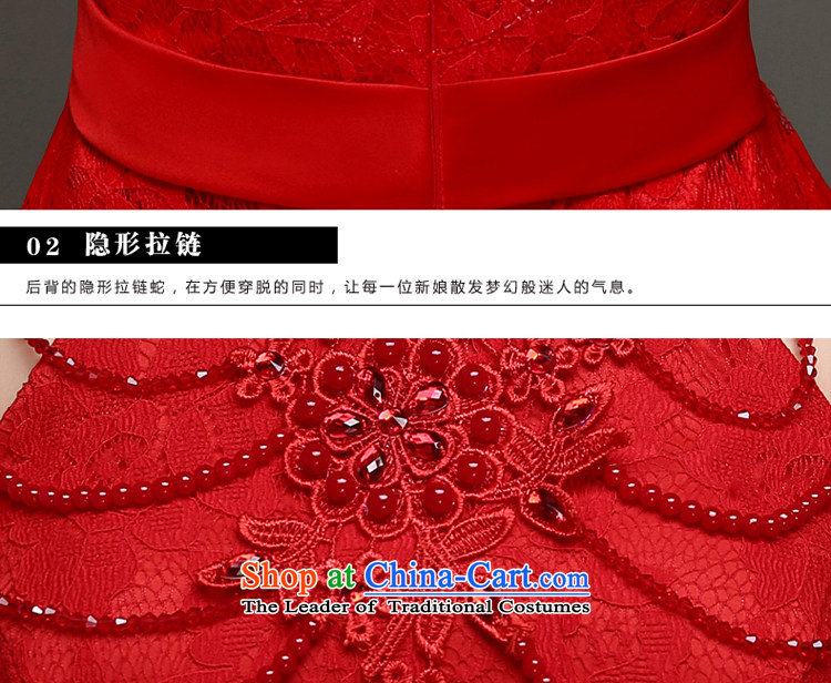 The privilege of serving-leung 2015 new bride bows services in summer and autumn short, red front stub long after wedding dress small red dress L picture, prices, brand platters! The elections are supplied in the national character of distribution, so action, buy now enjoy more preferential! As soon as possible.