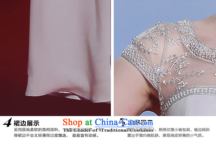 Doris Qi gauze evening dresses and elegant in-the-know to evening dresses large adult mother white L pictures, skirts price, brand platters! The elections are supplied in the national character of distribution, so action, buy now enjoy more preferential! As soon as possible.