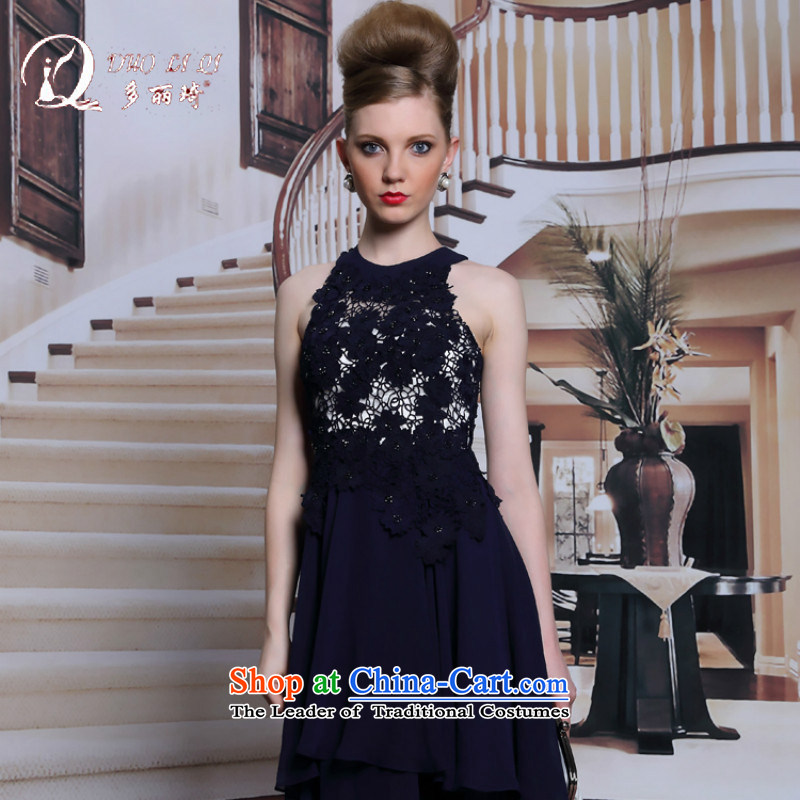 Doris Black Pearl of the nails Qi Hang evening dresses and sexy also A swing evening reception appointments large female dress Black XL, Doris Qi (doris dress) , , , shopping on the Internet