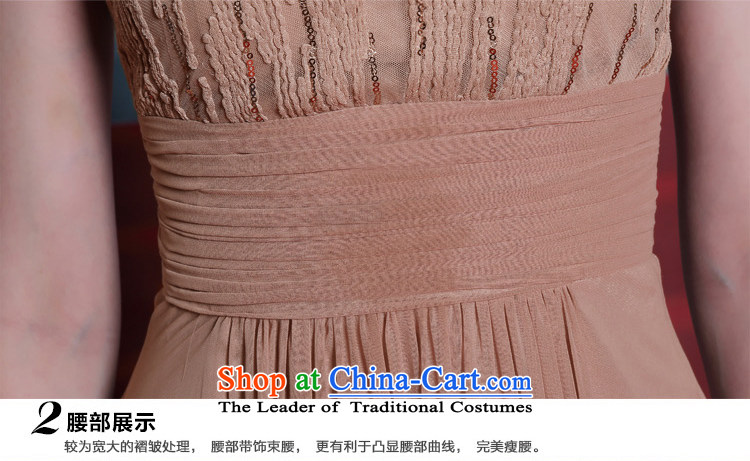 Doris Qi sleeveless evening dress annual spring evening under the auspices of foreign trade dress skirt khaki S picture, prices, brand platters! The elections are supplied in the national character of distribution, so action, buy now enjoy more preferential! As soon as possible.