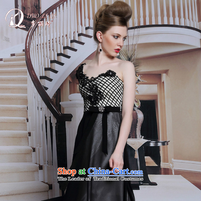 Doris Qi black strap evening dress dinner reception and long black dress聽XL, Doris Qi (doris dress) , , , shopping on the Internet
