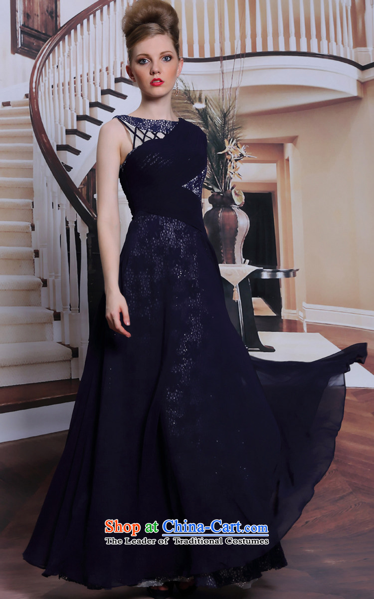 Doris Qi western dress in dark blue dress waist video thin nail pearl manually dresses retro and dinner pack Black XL Photo, prices, brand platters! The elections are supplied in the national character of distribution, so action, buy now enjoy more preferential! As soon as possible.