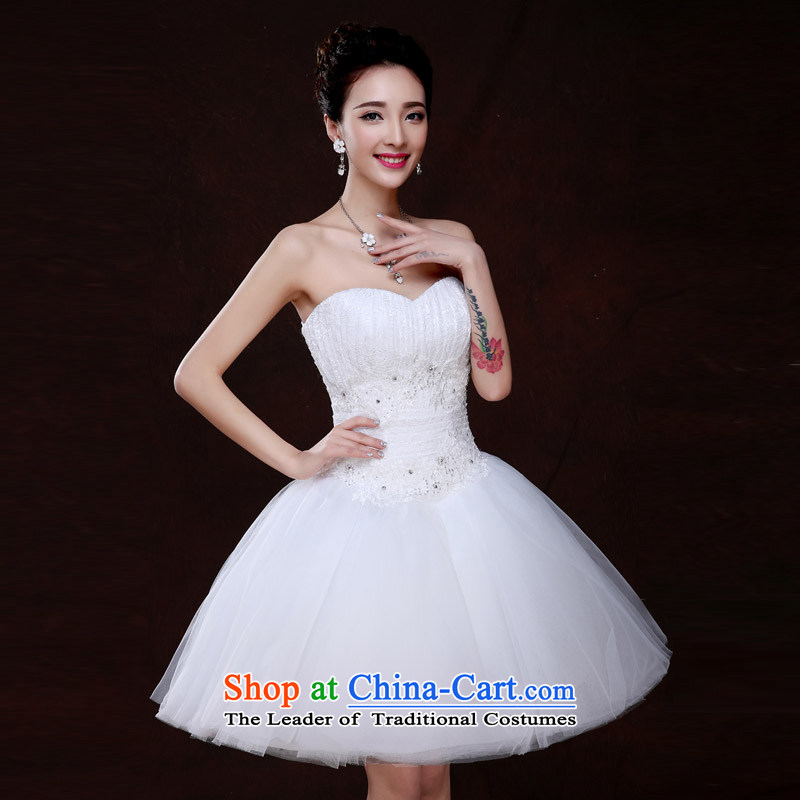 Qing Hua yarn anointed chest wedding dresses new 2015 Spring/Summer lace long marriages bows service, evening dresses white XXL, Qing Hua yarn , , , shopping on the Internet